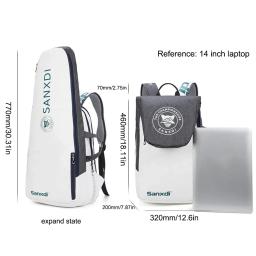 Mochila De Raquete De Tênis De Grande Capacidade, Padel Squash, Raquetes Saco, Sacos De Raquete - Image 6