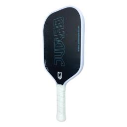 Juciao pickleball paddle superfície de fibra carbono 16mm pickleball paddle leve favo mel núcleo paddle almofada conforto aperto - Image 2