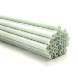 4pcs Tubo De Fibra De Vidro Branco Tubo De Fibra De Vidro 3mm-14mm Tubo De Aço De Vidro Rod Oco Comprimento 500mm - Image 3