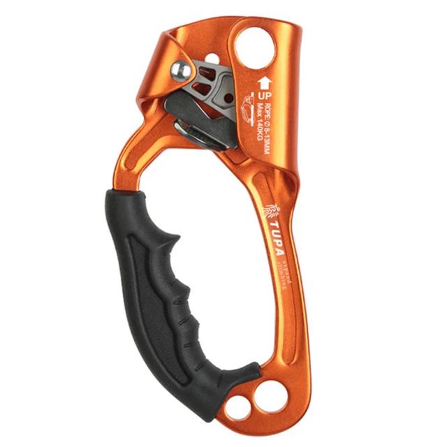 Escalada e Montanhismo: Dispositivo de Rappel para Arboristas - Engrenagem Braçadeira para Corda de 8-12mm