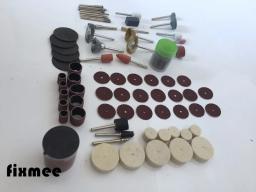 Conjunto de acessórios de ferramenta rotativa fixtamanho 100, serve para dremel 1/8 "(3.175mm), haste de polimento para máquina rotativa - Image 4