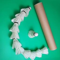 Peteca de Badminton Profissional, Pena Do Ganso Negro, Bola De Treinamento Do Esporte, 3 6 12Pcs - Image 3
