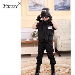 Colete Tático Militar do Exército para Meninos e Meninas, Airsoft Gear, Uniforme de Armadura de Combate, Swat, Polícia, Ao Ar Livre, Traje - Image 2