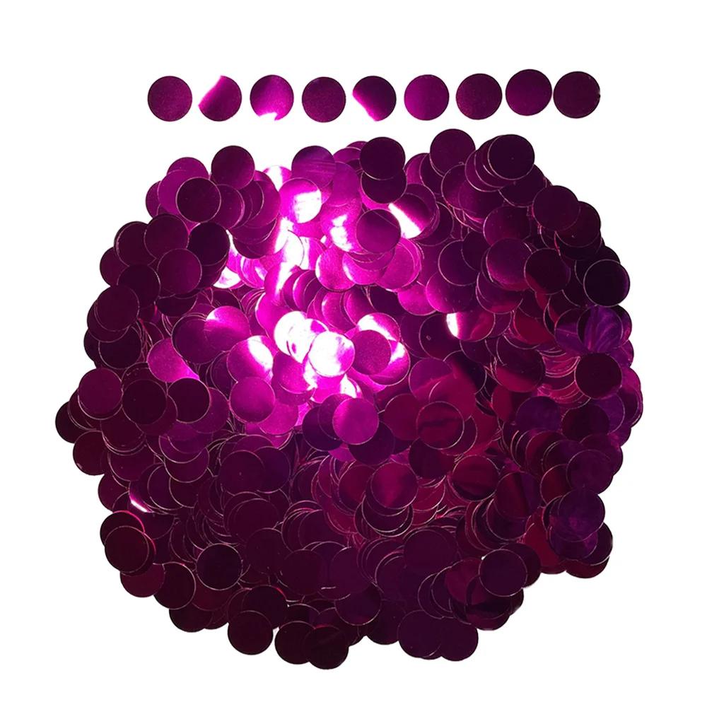 50/100g confetes glitter para festa de balão metálico confetis dot artesanato stuffer decoração de aniversário do casamento ouro prata azul rosa - Image 1