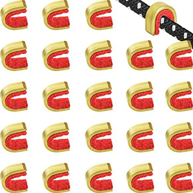 20 Peças de Nock para Arco e Flecha - Clips de Corda para Arco Composto e Recurvo