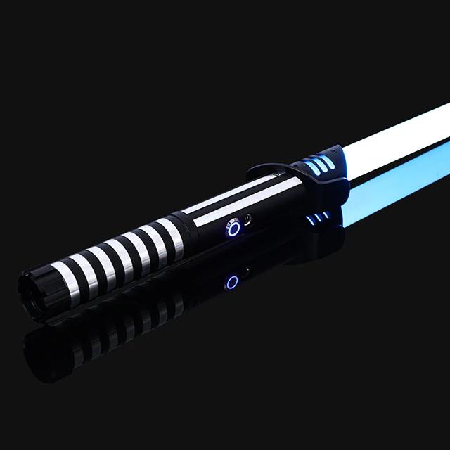 Sabre de luz de metal rgb espada laser brinquedos sabre de luz espada brinquedos sabre de luz juguetes kpop lightstick zabawki oyuncak