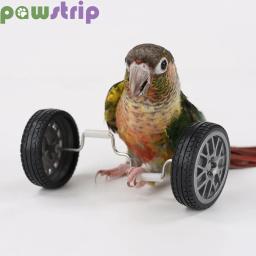 Brinquedo de equilíbrio papagaio para pássaros, treinamento de inteligência, brinquedo interativo, mini rodas de bicicleta, rolo para pássaros pequenos e médios - Image 1