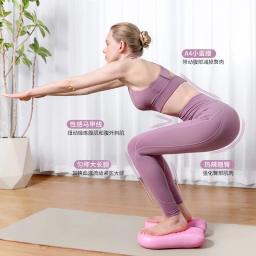 Massagem relaxante do músculo do gym da aptidão do escritório do pedal do instrutor do equilíbrio do equipamento do exercício do núcleo deslizante inflável perder peso 1kg - Image 3