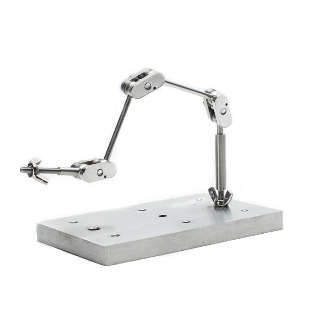 Suporte Auxiliar Ajustável para Filmagem de Animação Stop Motion em Aço Inoxidável - Modelo Universal RIG-200
