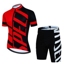Verão Ciclismo Jersey Set, Uniforme da bicicleta, Camisolas de bicicleta de estrada, MTB bicicleta desgaste, roupa respirável, novo, 2022 - Image 1