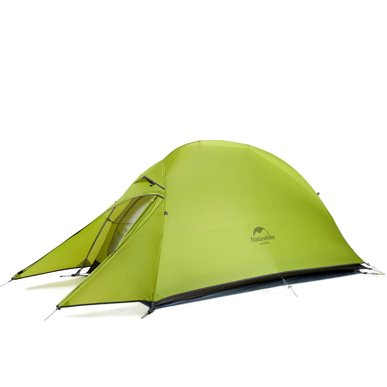 Natureza caminhada nuvem até 1 série atualizado ultraleve tendas de acampamento ao ar livre com esteira livre para 1 pessoa NH18T010-T - Image 1