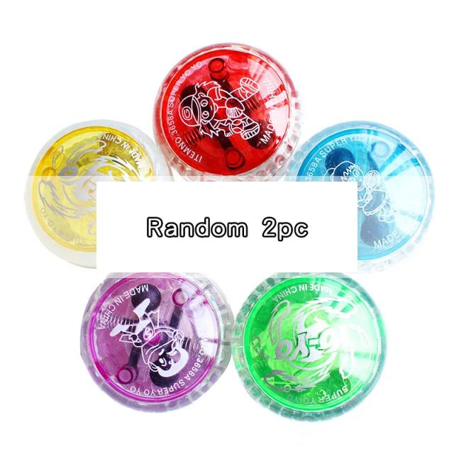 Yoyo LED Clássico: Brinquedo Mágico para Crianças, Praticidade no Malabarismo e Jogos Divertidos