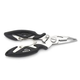 Alicate de pesca de tamanho pequeno, aço inoxidável, água doce, água salgada, removedor de gancho, tesoura, equipamento de pesca de metal - Image 5
