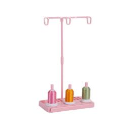 Suporte para costurar para uso doméstico, máquina de bordar, DIY, Quilting, Organizador, 3 carretéis, ferramentas, novo, 2024 - Image 4