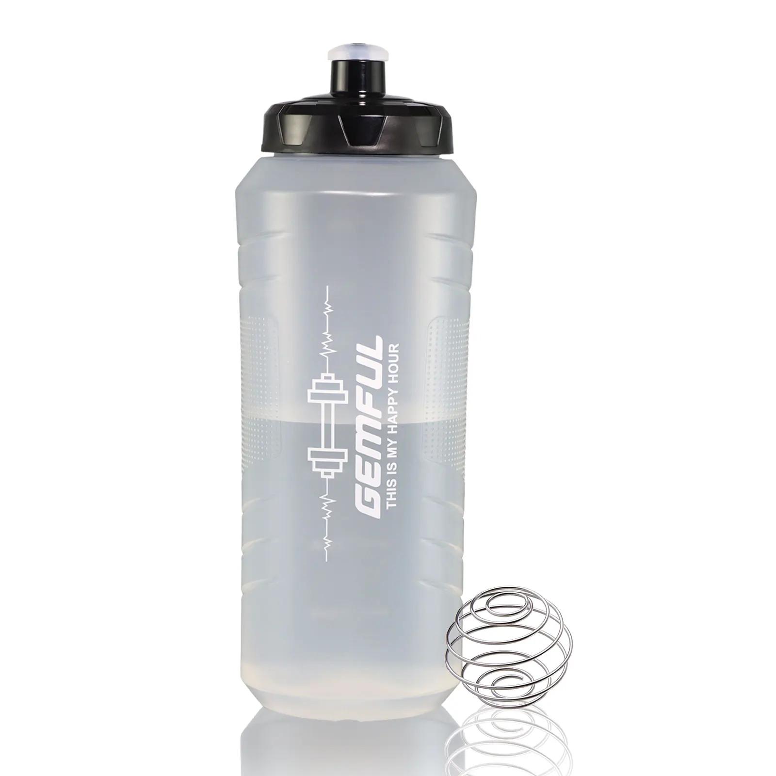 Garrafas de água esportiva sem BPA com Shaker Cup, Fitness Whisk, Quick Squeeze, Squirt, Bebida Hidratante, Chaleira para Academia, 32oz - Image 1
