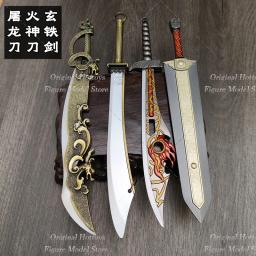 Modelos de Armas Antigas de Espadas de Metal, Acessórios Cena Soldado, Boneca Action Figure, Cerca de 22cm, 12 pol, Escala 1:6, Em Stock - Image 4