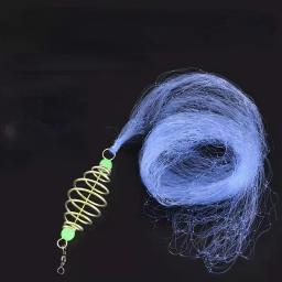 Ralo Rede De Pesca Com Contas Luminosas, Peixe Gaiola, artes De Pesca, Suprimentos De Pesca, Cast Net - Image 1