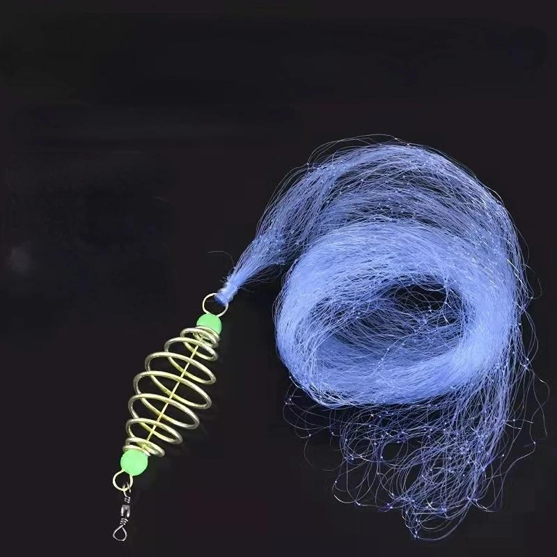 Ralo Rede De Pesca Com Contas Luminosas, Peixe Gaiola, artes De Pesca, Suprimentos De Pesca, Cast Net - Image 1