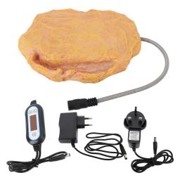 Temperatura controlada Reptile Heat Rock Heater, Aquecimento Rock para Lagarto, Tartaruga, Serpente, Tensão 12V - Image 1