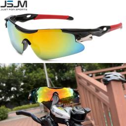 Jsjm ao ar livre dos homens ciclismo óculos de sol da bicicleta estrada mountain riding proteção esportes óculos mtb bicicleta óculos de sol - Image 2
