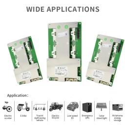 JBD-BMS Poder de partida esperto do carro, 12V, LiFePO4, Li-íon, UART, Bluetooth incorporado, bateria de lítio, 100A, 150A, 200A - Image 6