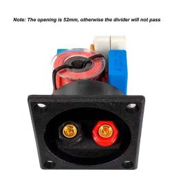 LUSYA-Treable Bass Frequency Divisor com Junction Box, 2 Way Audio, HiFi Stereo Amplificador, Filtros DIY, 80W - Image 2