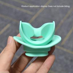 Silicone Bocal Respiração para Mergulho, Mordida Resistente, Ergonômico, Universal Calibre, Equipamento de Mergulho - Image 6