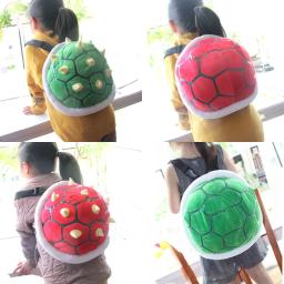 4 estilos 33cm anime koopa saco de escola tartaruga escudo verde bowser tartaruga brinquedos mochila kawaii presente aniversário para crianças - Image 1