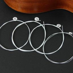 Cordas ukulele nylon para ukulele, acessórios para instrumentos musicais, 4 partes um conjunto, havaí, 4 peças - Image 6