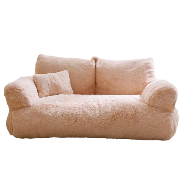 Cama de pelúcia luxuosa e aconchegante para cães pequenos, médios e gatos - o ninho de inverno perfeito para seu pet