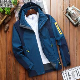 Casacos masculinos à prova de vento, casaco respirável casual, roupas de montanhismo e escalada para casais, caminhadas e montanhismo outono e inverno - Image 3