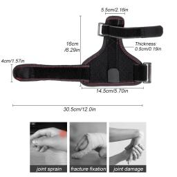Pulso Polegar e Mão Suporte Protector, Aço Splint Estabilizador, Artrite, Túnel do Carpo, Dedo Brace Guard, 1Pc - Image 2