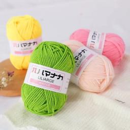 Fios de algodão multicolor, Tricô Thread Supplies, Crochê Craft para crochê e tricô Fios Starter para iniciantes, 25g - Image 4