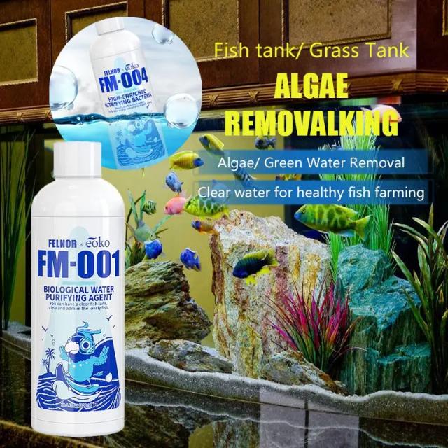 Removedor de Algas para Aquário: Purificador de Água Eficaz com Detergente de Alginato e Alta Qualidade