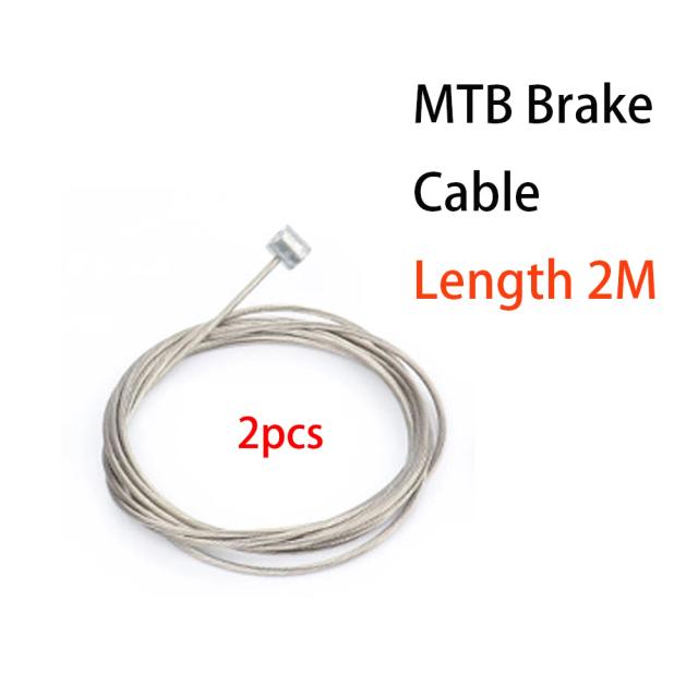 Cabo de Freio Bike MTB 2m Speed - Kit Completo com Tampas e Ponteiras - Alta Performance!
