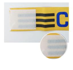 Braçadeira de Futebol Profissional, Ajustável, Futebol Arm Band, Leader Match, Capitão Braçadeira, ao ar livre, Nylon - Image 5