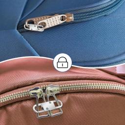 Kit de reparo com zíper destacável, kit de reparo com aba de zíper, abertura dupla, controle deslizante de substituição de zíper de metal para malas, bolsas e roupas - Image 3