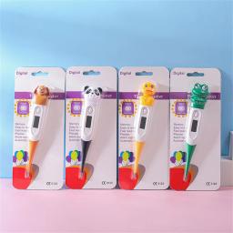 Termômetro eletrônico portátil dos desenhos animados, Produtos seguros de cabeça macia, Acessórios veterinários, Pet Medical Equipment, Suprimentos de ferramentas - Image 4