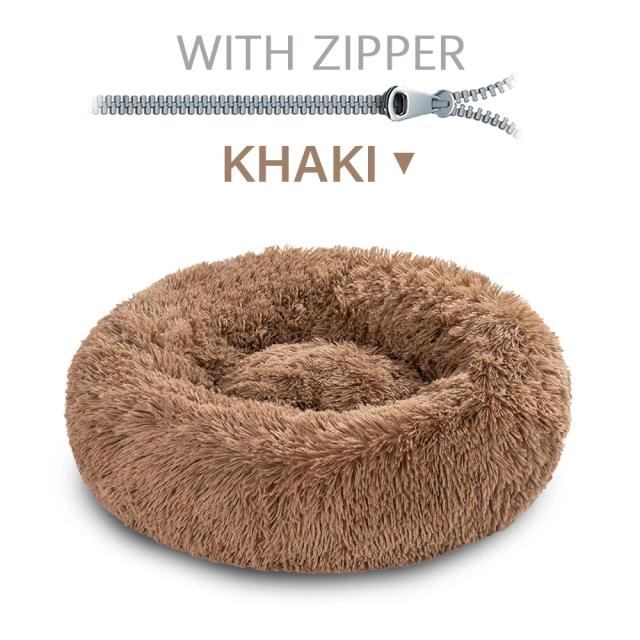 Cama para Cães e Gatos: Sofá Removível e Lavável em Pelúcia Confortável e Estiloso para Uso Interno e Externo