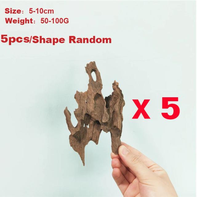 Driftwood Natural Grande para Aquários - Tronco de Madeira Ideal para Tanques de Peixes e Camarões