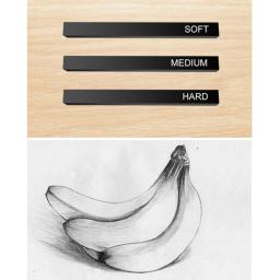 Conjunto lápis desenho bastões carvão comprimido quadrados 6 unidades para artesanato desenho DIY - Image 2