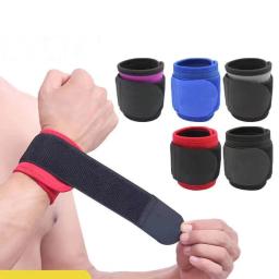 Esporte pulseira ajustável esportes cinta de pulso ferimento envoltório bandagem suporte cinta ginásio ginásio protetor de segurança 1pcs - Image 1