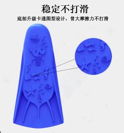 Sapo De Silicone Sapato Para Mergulho E Snorkeling, Baratas De Natação, Pés Curtos Puff, Equipamento De Mergulho De Treinamento - Image 5