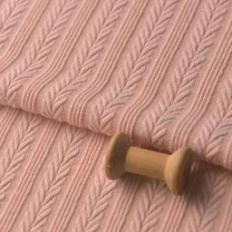 80x5 0cm/160x200cm baixa folha elástica jacquard malha poliéster e tecido de algodão para vestidos femininos suéteres feitos à mão tecido diy - Image 2