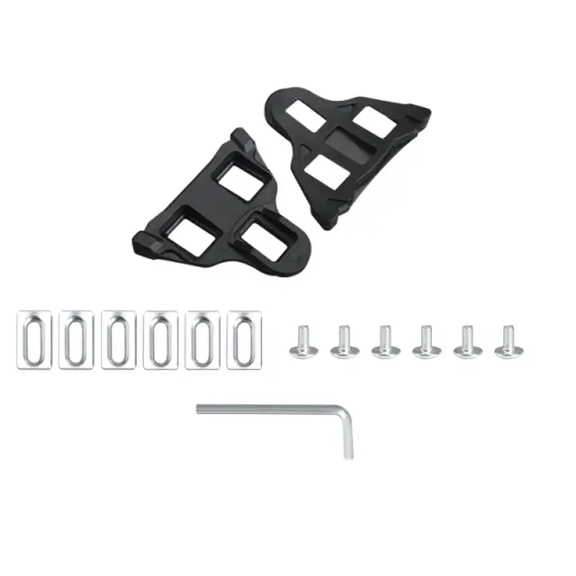 Grampo Universal Auto-Trancante para Pedais de Bicicleta, Acessórios para Calçados de Ciclismo Shimano SH-11 SPD-SL, 1 Par para MTB e Estrada