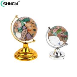 Mini Esfera de Cristal Artificial Globo de Terra Redonda Delicado Practicalfor Office, Home Desk Decoration, Ornamento Educacional - Image 1