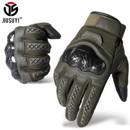 Luvas tácticas de ecrã táctil para homens, desporto, combate, paintball, airsoft, caça, tiro, ciclismo, antiderrapagem, equipamento de protecção - Image 1