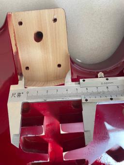 Kit de corpo de guitarra elétrica personalizado, instrumentos musicais de substituição, peças de bricolage, instrumentos de madeira, 6 cordas - Image 6