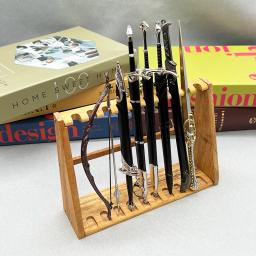 LOTR Filme Periféricos Medieval 1:6 Full Metal Espada Arma Modelo Réplica O Senhor do Ornamento Doméstico os Anéis Artesanato Coleção Dropshipping Atacado Venda Quente Presentes Nova Chegada Presente Frete Grátis Decor - Image 6