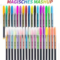 Conjunto de canetas gel coloridas para adultos, Fine Point Art Marker, 60 cores únicas, livros para colorir, rabiscar, Scrapbooking, desenho - Image 6